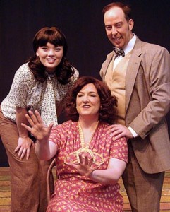 Etchison, Webster and Ross play leading rolls in 'Gypsy.' (Photo used by permission of CCP)