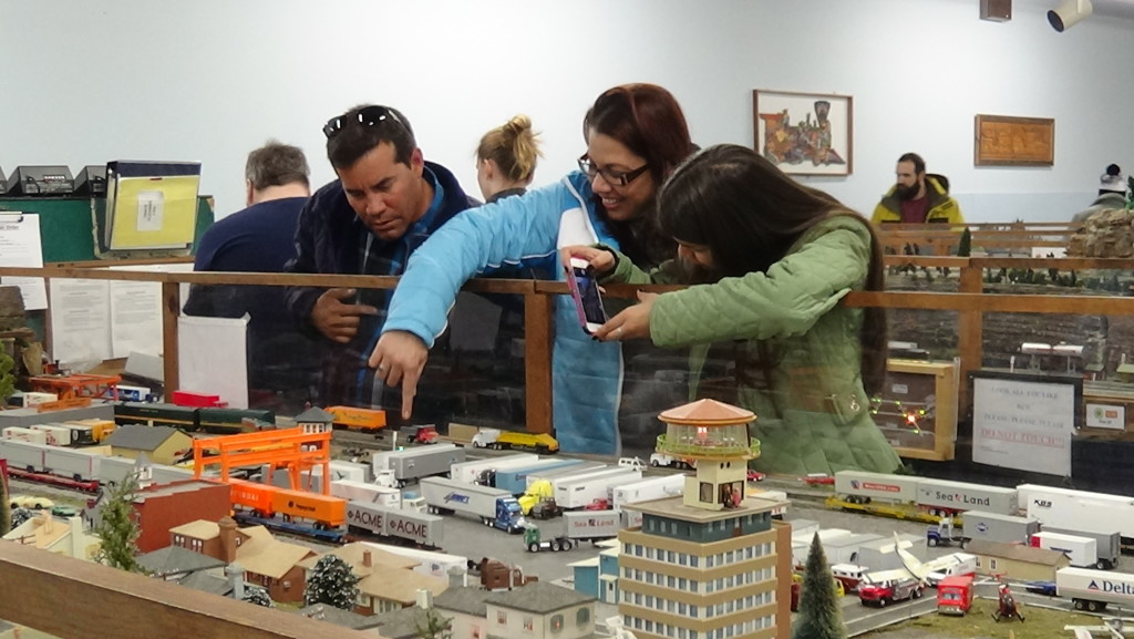 Visitors from all over the world visit this model train exhibit. (Photo by Diahan Krahulek / Full Sail University)